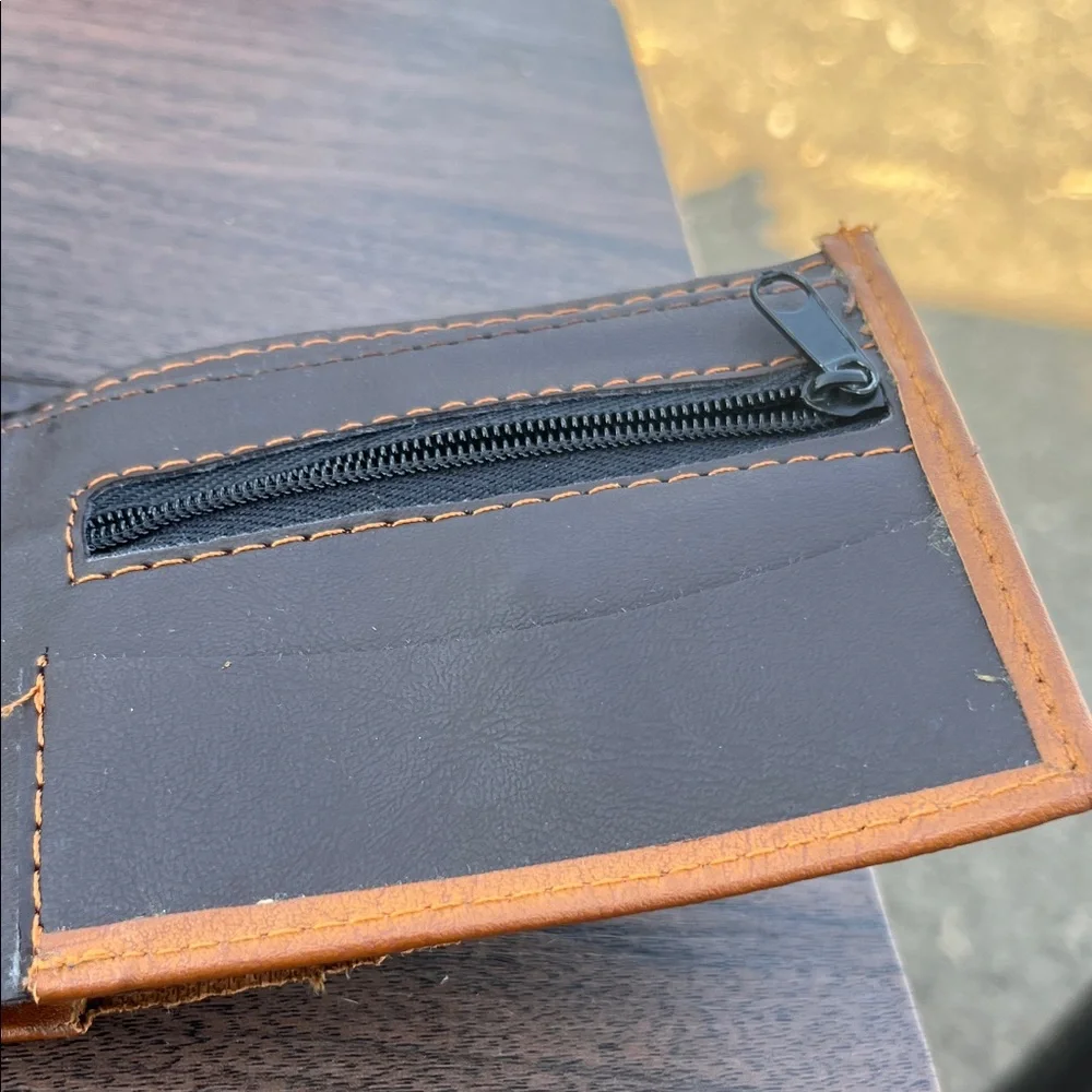 Tommy Hilfiger Embossed Tan Wallet